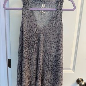 Gray Anthropologie Tank Top
